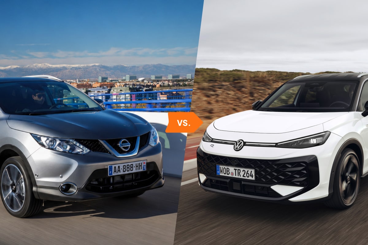 Nissan Qashqai vs Volkswagen T-Roc
