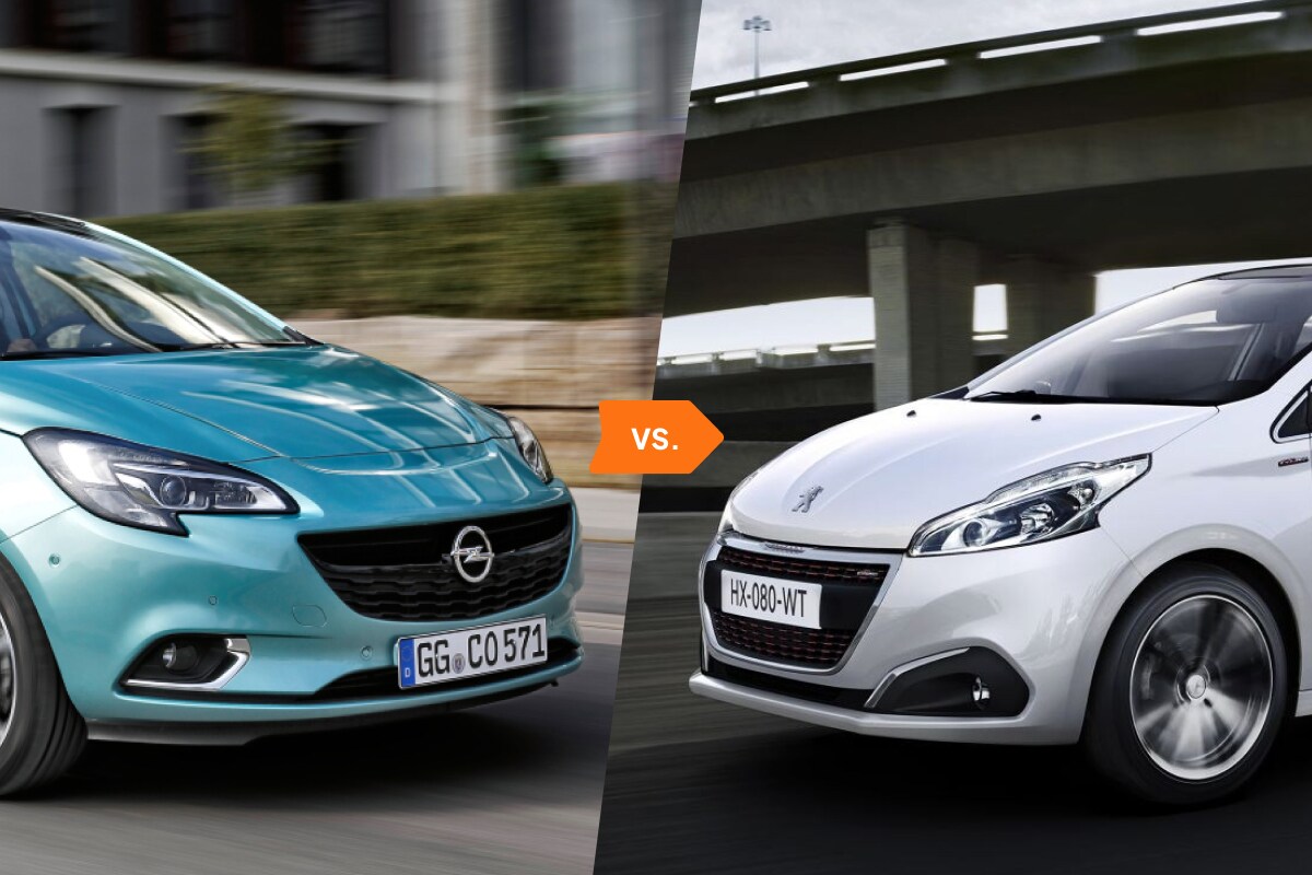Opel Corsa vs Peugeot 208