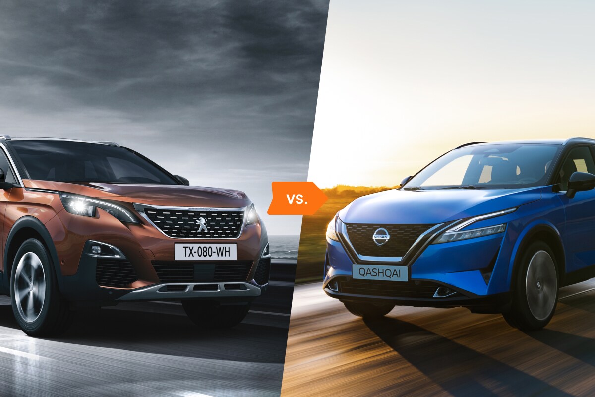 Peugeot 3008 vs Nissan Qashqai