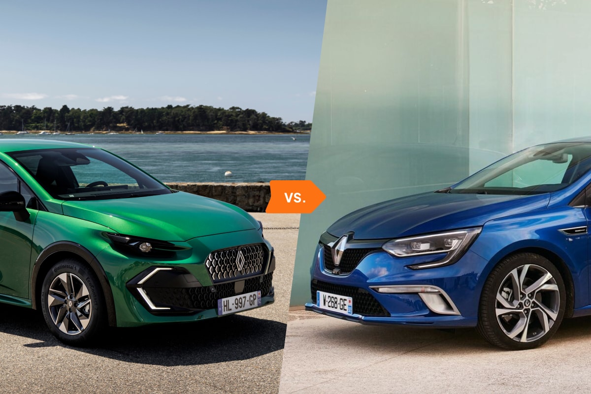 Renault Clio vs Renault Mégane
