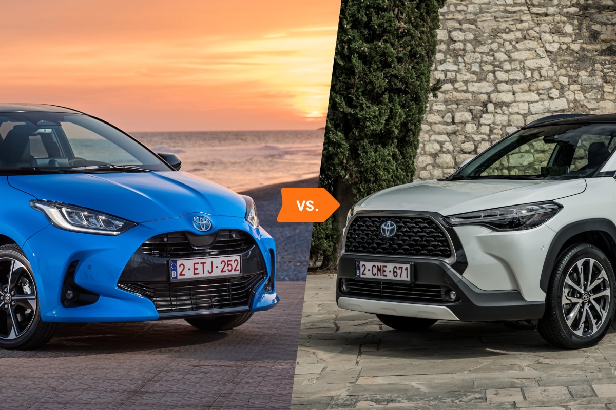 Toyota Yaris vs Toyota Yaris Cross
