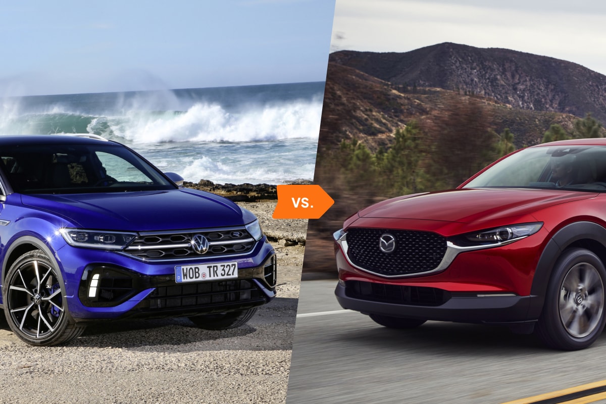 Volkswagen T-Roc vs Mazda CX-30