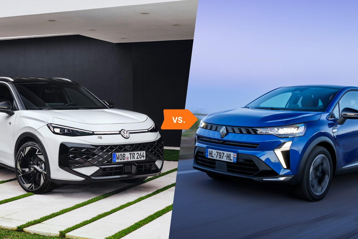 Volkswagen T-Roc vs Renault Captur