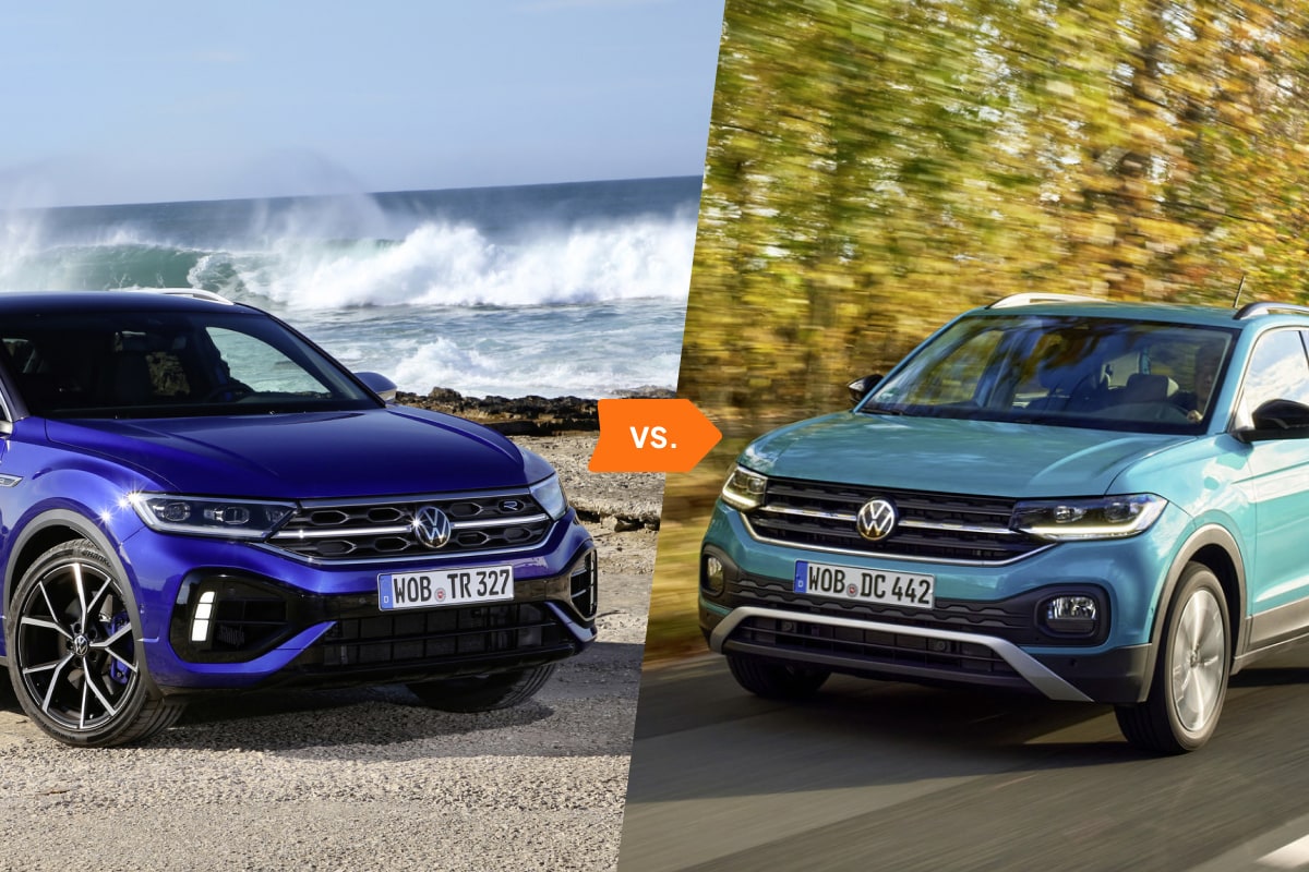 Volkswagen T-Roc vs Volkswagen T-Cross