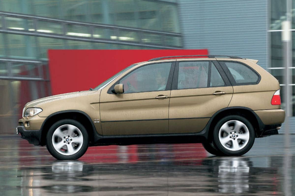 Afbeelding van BMW X5 per generatie 2000-2007