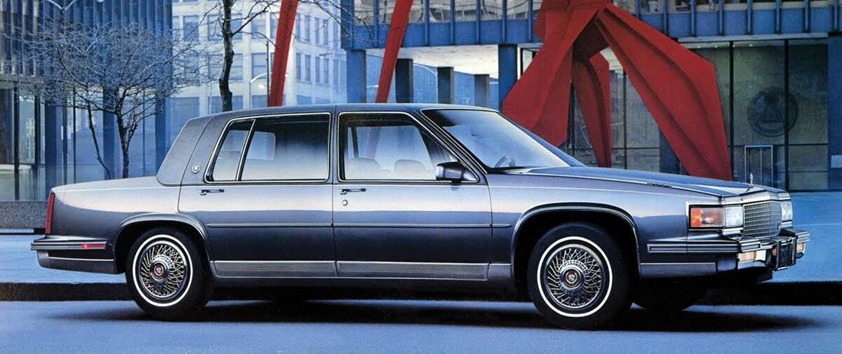 Afbeelding van Cadillac Fleetwood per generatie 1985-1992