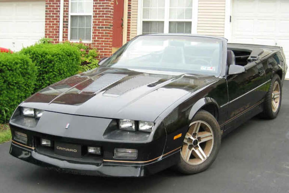 Afbeelding van Chevrolet Camaro generatie 1982 -1992