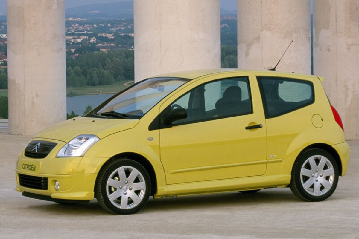 Afbeelding van Citroën C2 per generatie 2003-2010