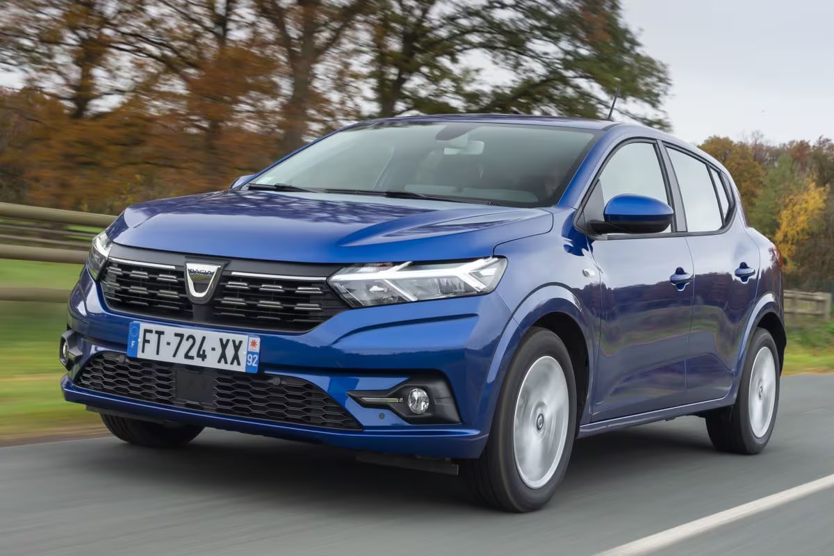 Afbeelding van Dacia Sandero per generatie 2021+
