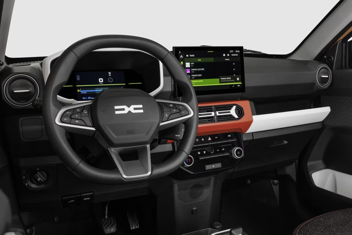 Dacia Spring Interieur