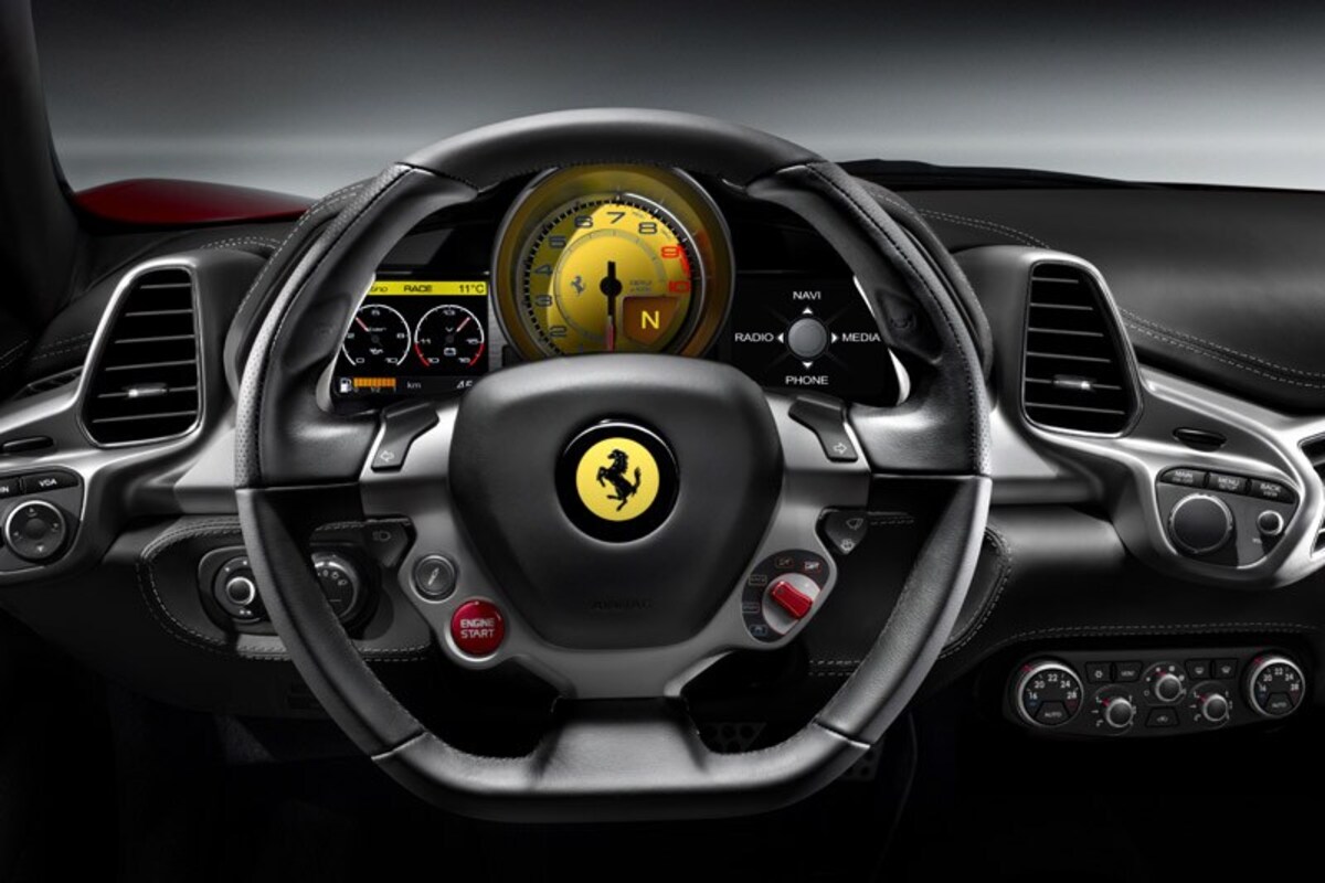 Ferrari 458 Interieur