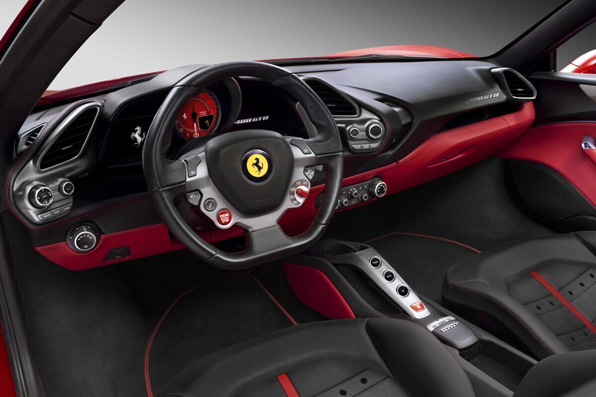 Ferrari 488 Interieur
