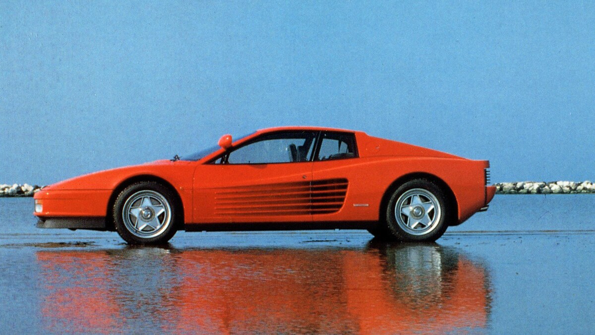 Afbeelding van Ferrari Testarossa per generatie 1984-1990