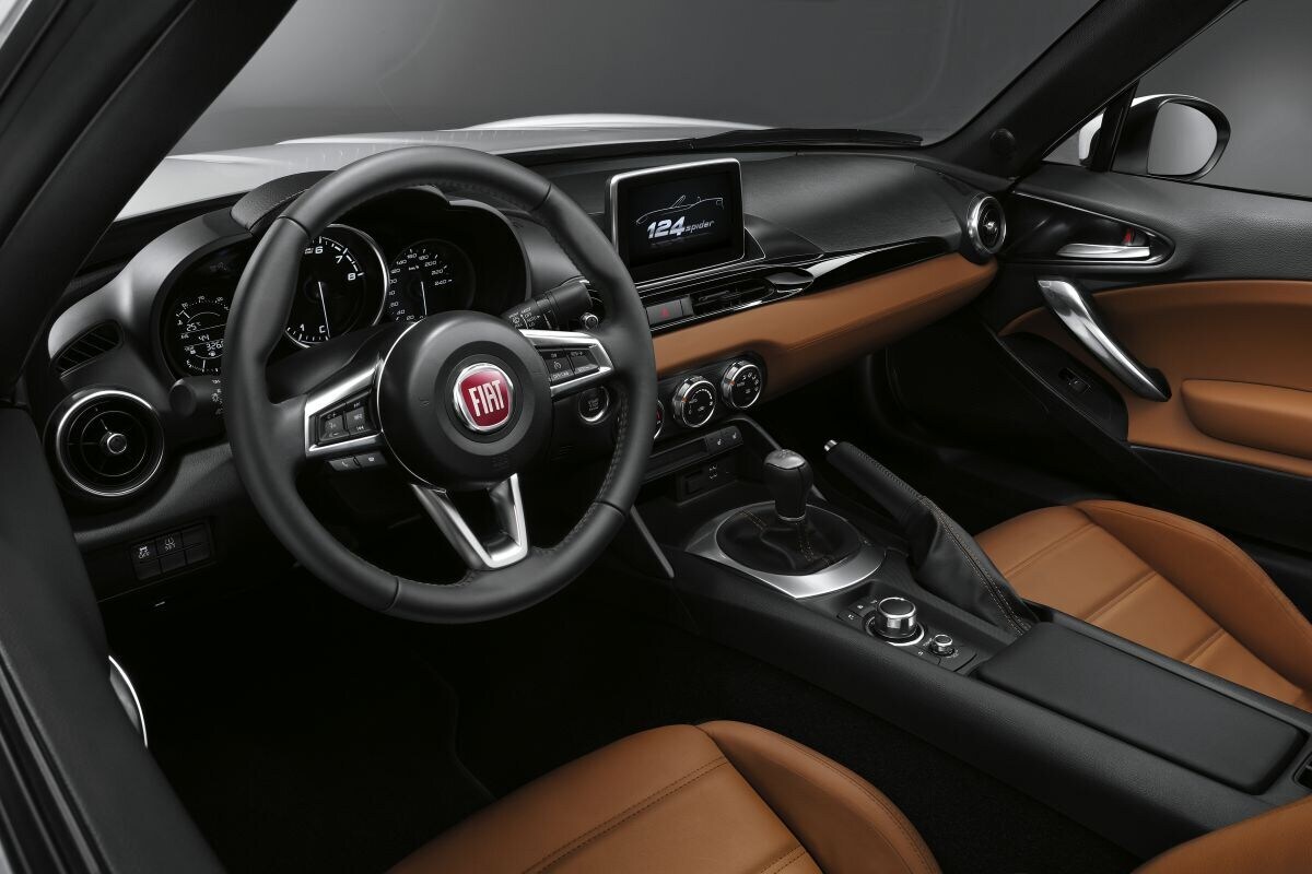 Fiat 124 Spider Interieur