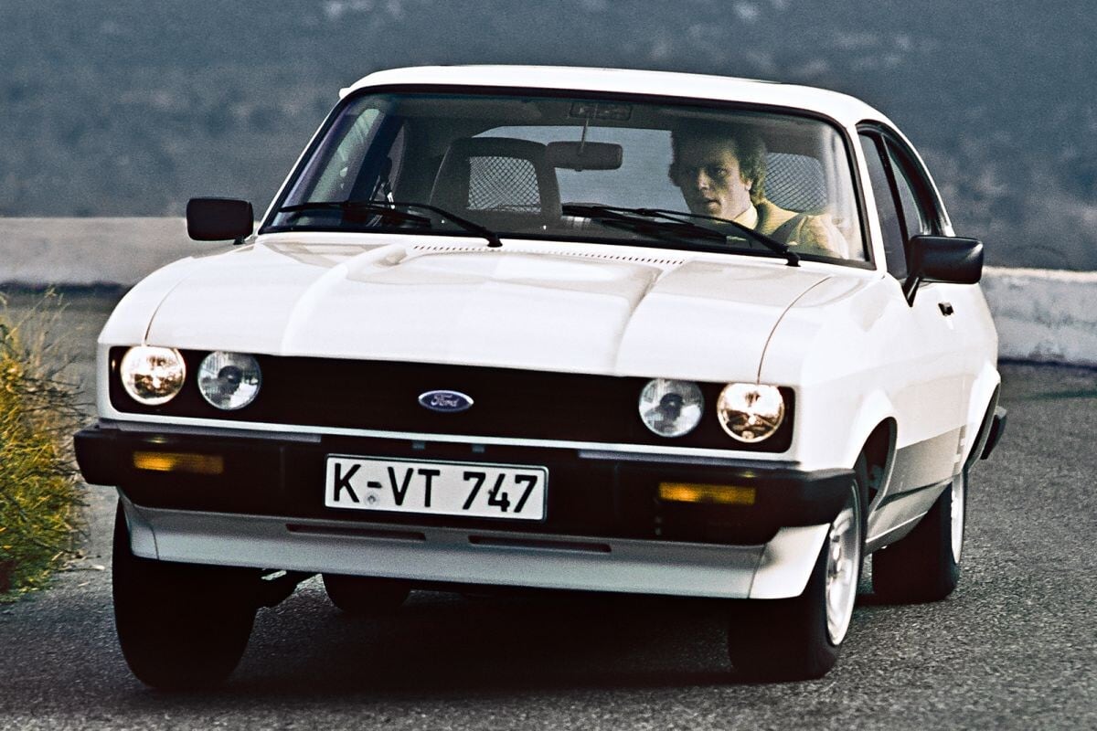 Afbeelding van Ford Capri per generatie 1978-1984