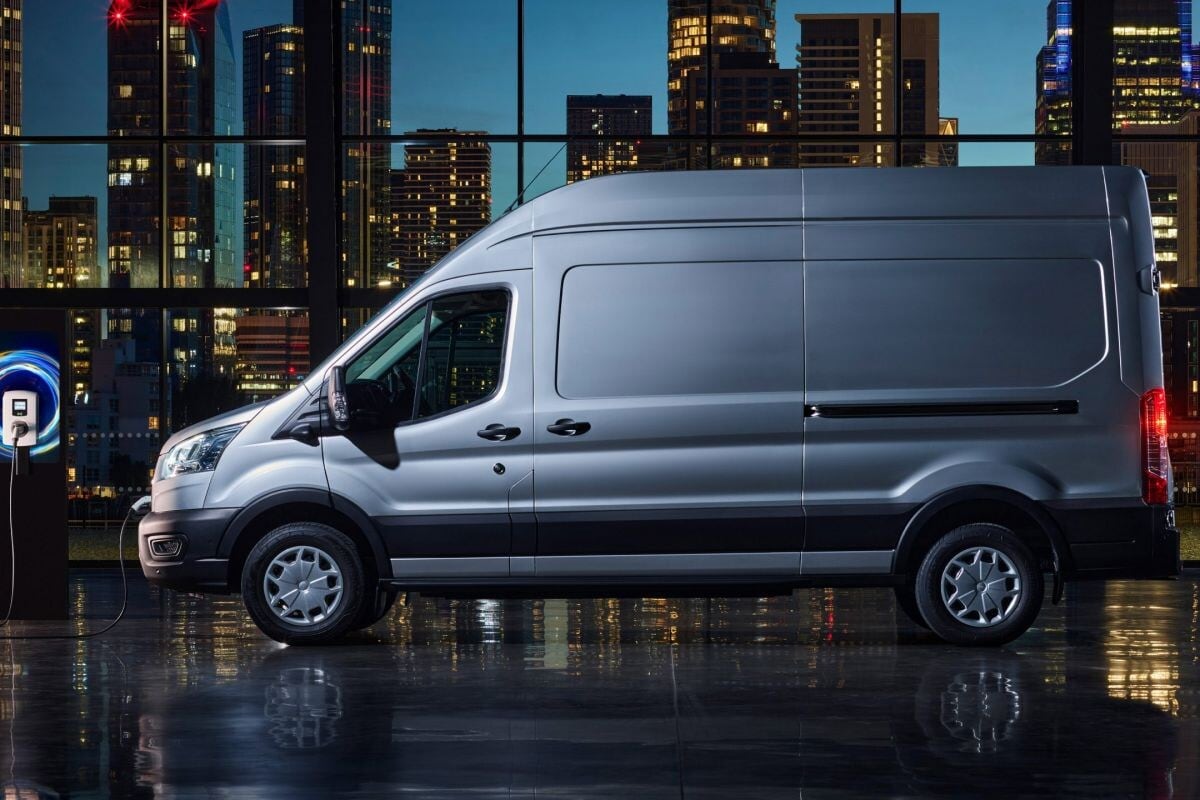 Afbeelding van Ford E-Transit per generatie 2020+