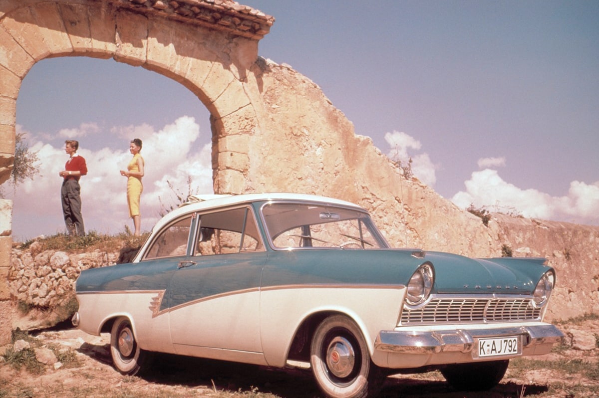 Afbeelding van Ford Taunus per generatie 1957-1971