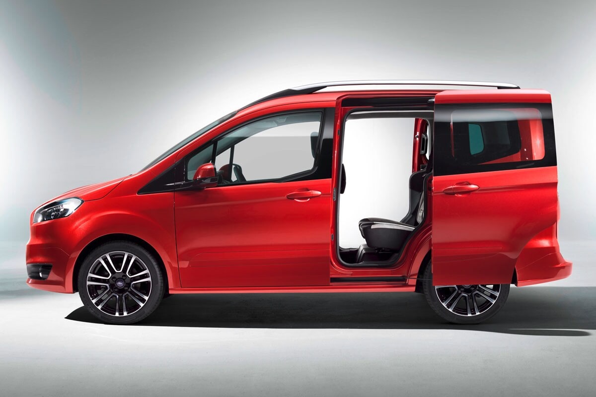 Afbeelding van Ford Tourneo Courier per generatie 2014-2023