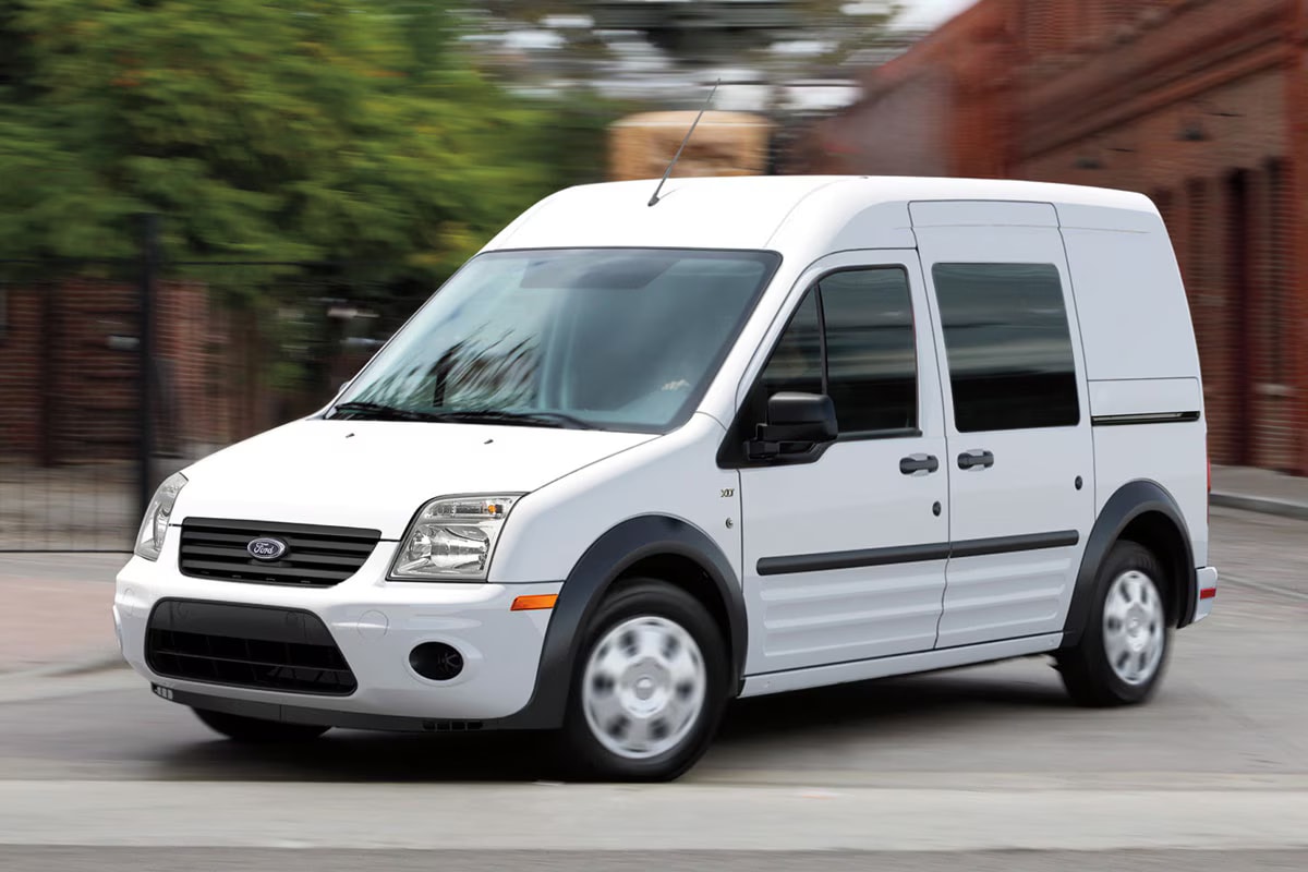 Afbeelding van Ford Transit per generatie 2000-2013