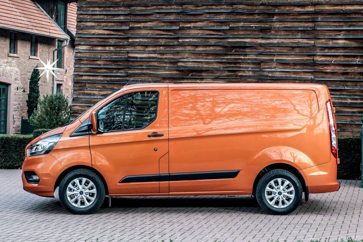 Afbeelding van Ford Transit Custom per generatie 2012-2023