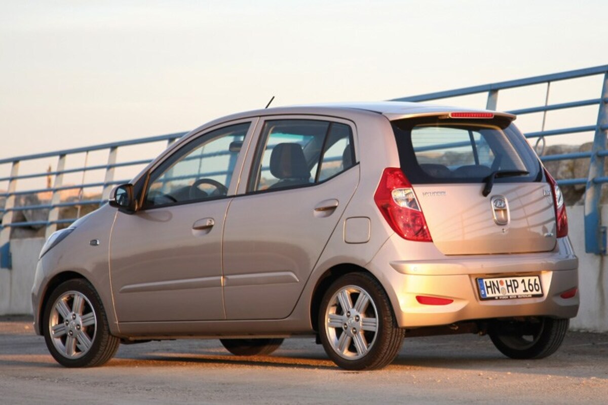 Afbeelding van Hyundai i10 per generatie 2007-2013