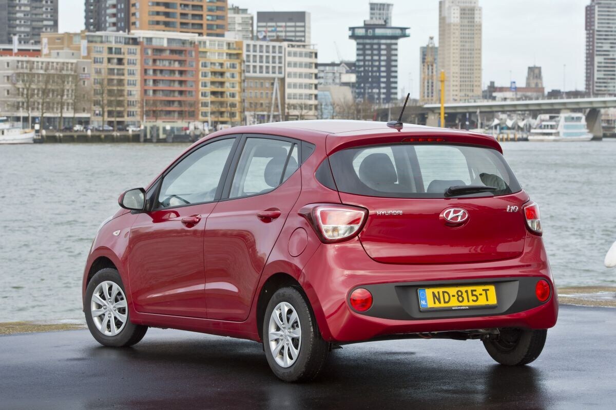 Afbeelding van Hyundai i10 per generatie 2013-2019