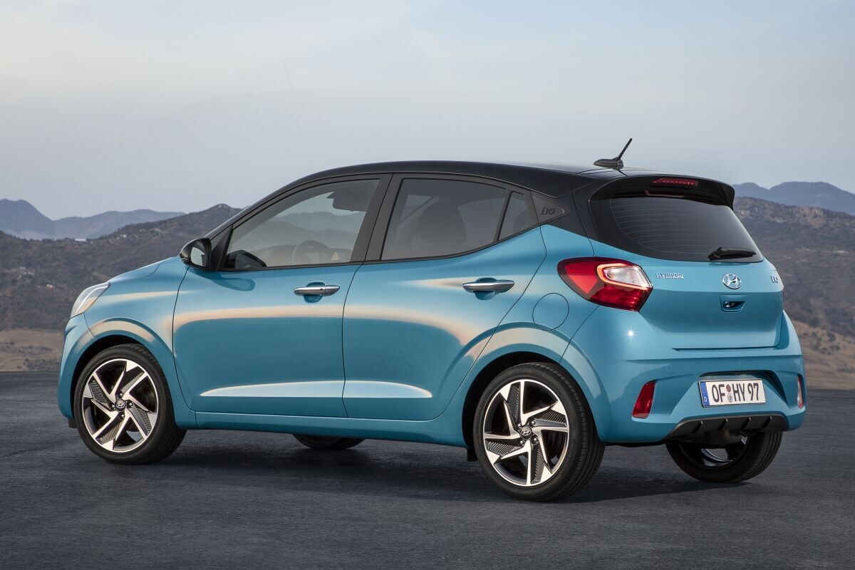 Afbeelding van Hyundai i10 per generatie 2019+