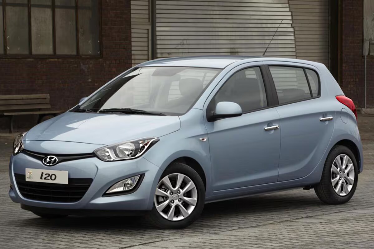 Afbeelding van Hyundai i20 per generatie 2008-2014