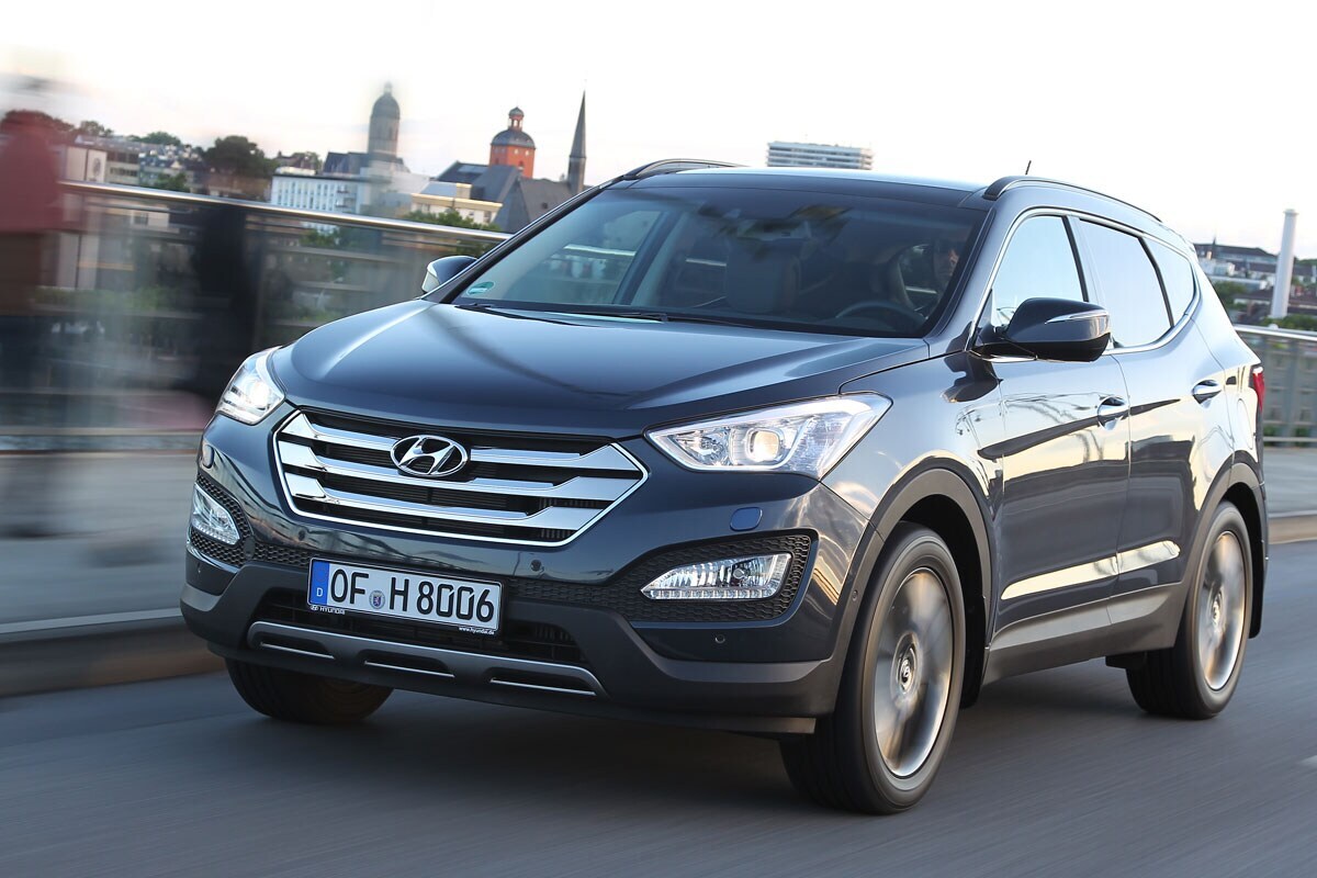 Afbeelding van Hyundai Santa Fe per generatie 2012-2019