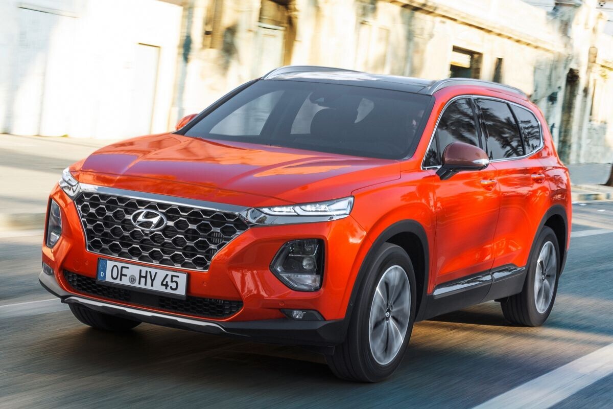 Afbeelding van Hyundai Santa Fe per generatie 2019-2024