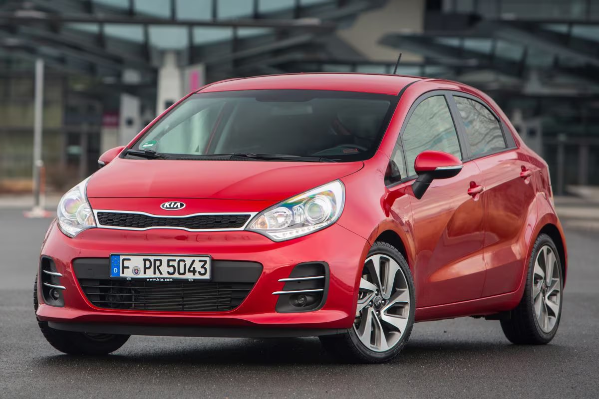 Afbeelding van Kia Rio per generatie 2011-2017
