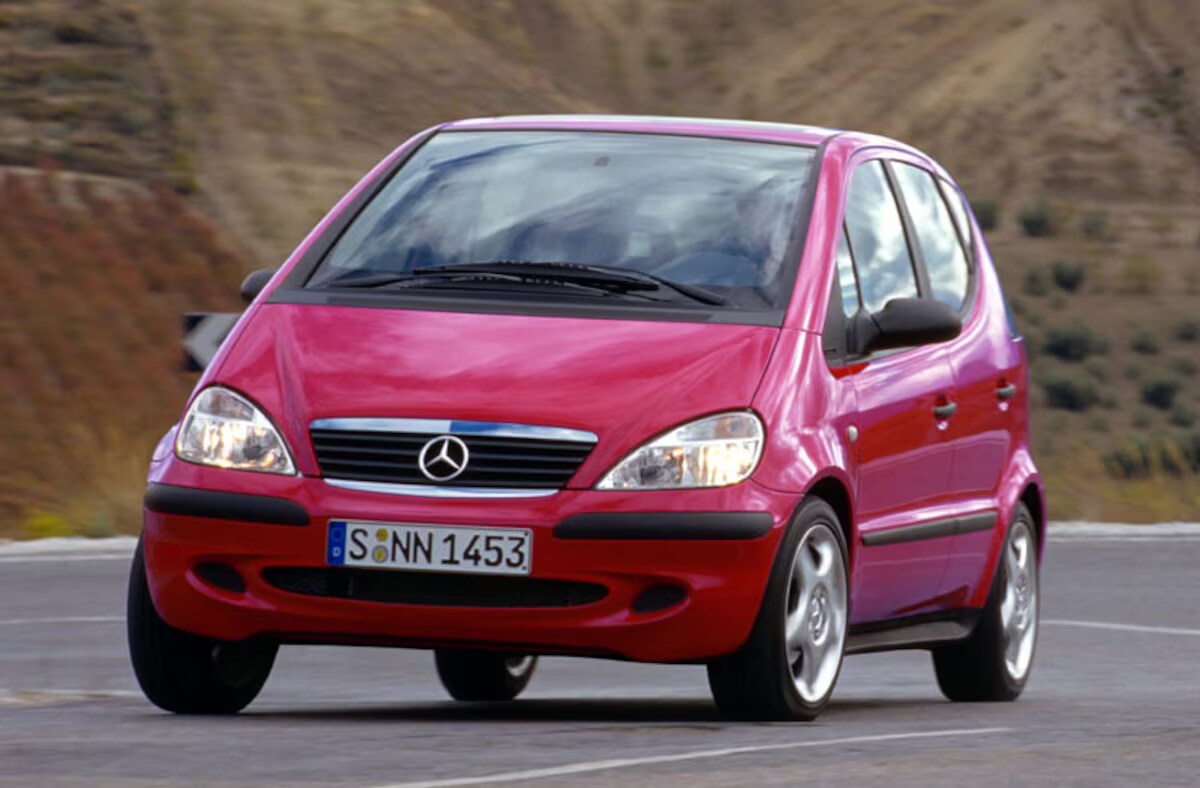 Afbeelding van Mercedes-Benz A-Klasse per generatie 1997 - 2004