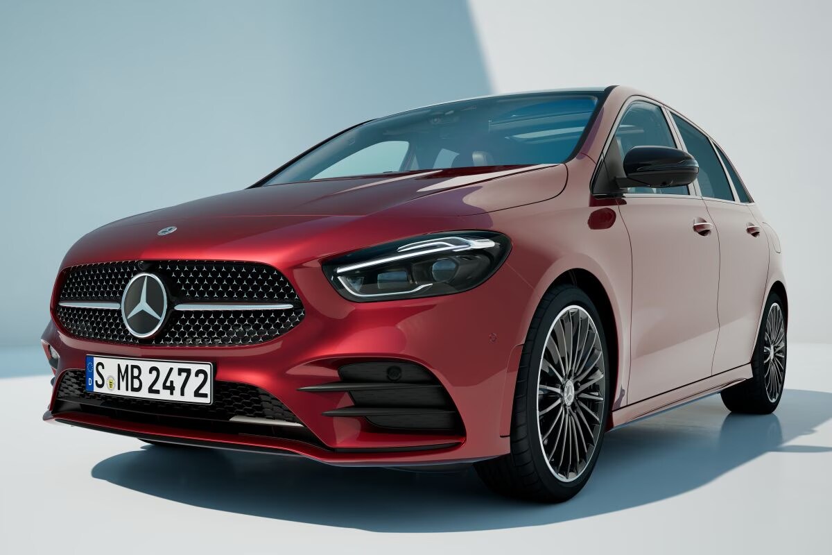 Afbeelding van Mercedes-Benz B-Klasse per generatie 2018 +