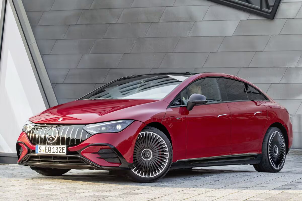 Afbeelding van Mercedes-Benz EQE per generatie 2022 +