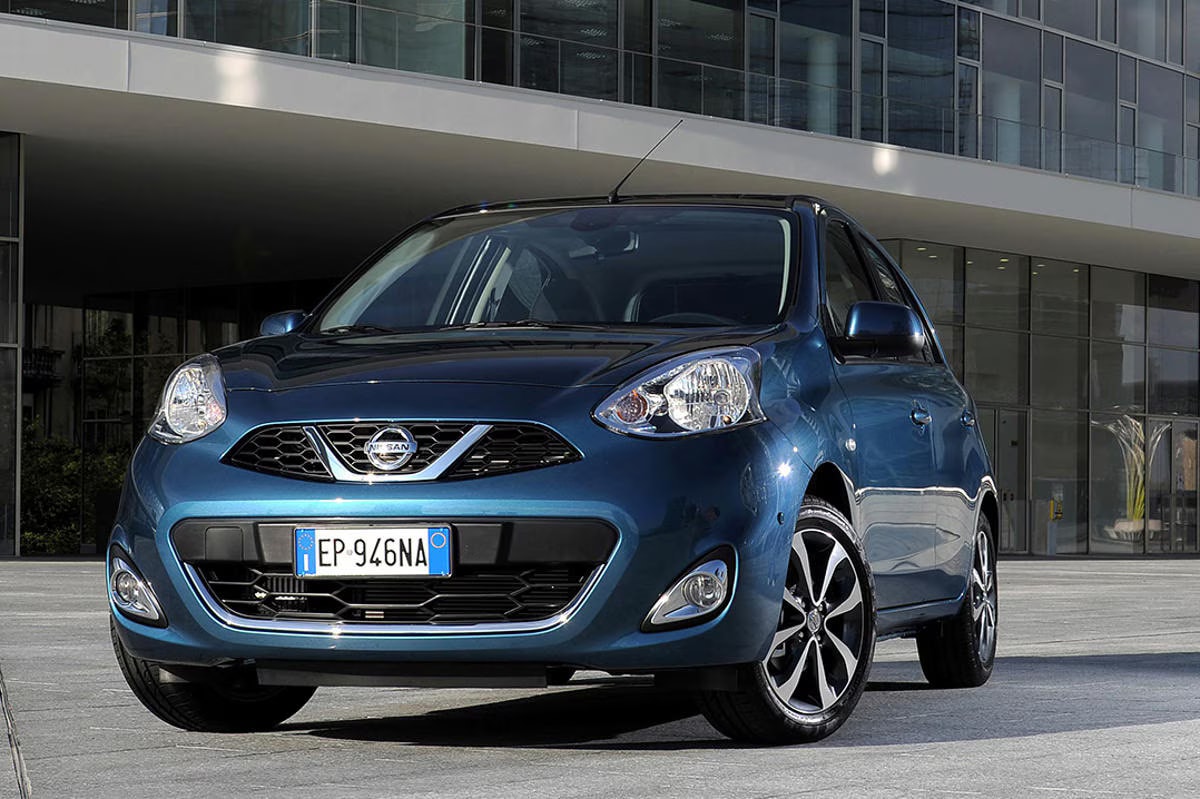 Afbeelding van Nissan Micra per generatie 2010 - 2017