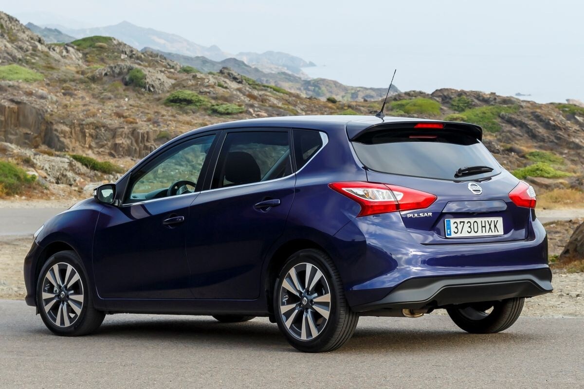 Afbeelding van Nissan Pulsar per generatie 2014 - 2018