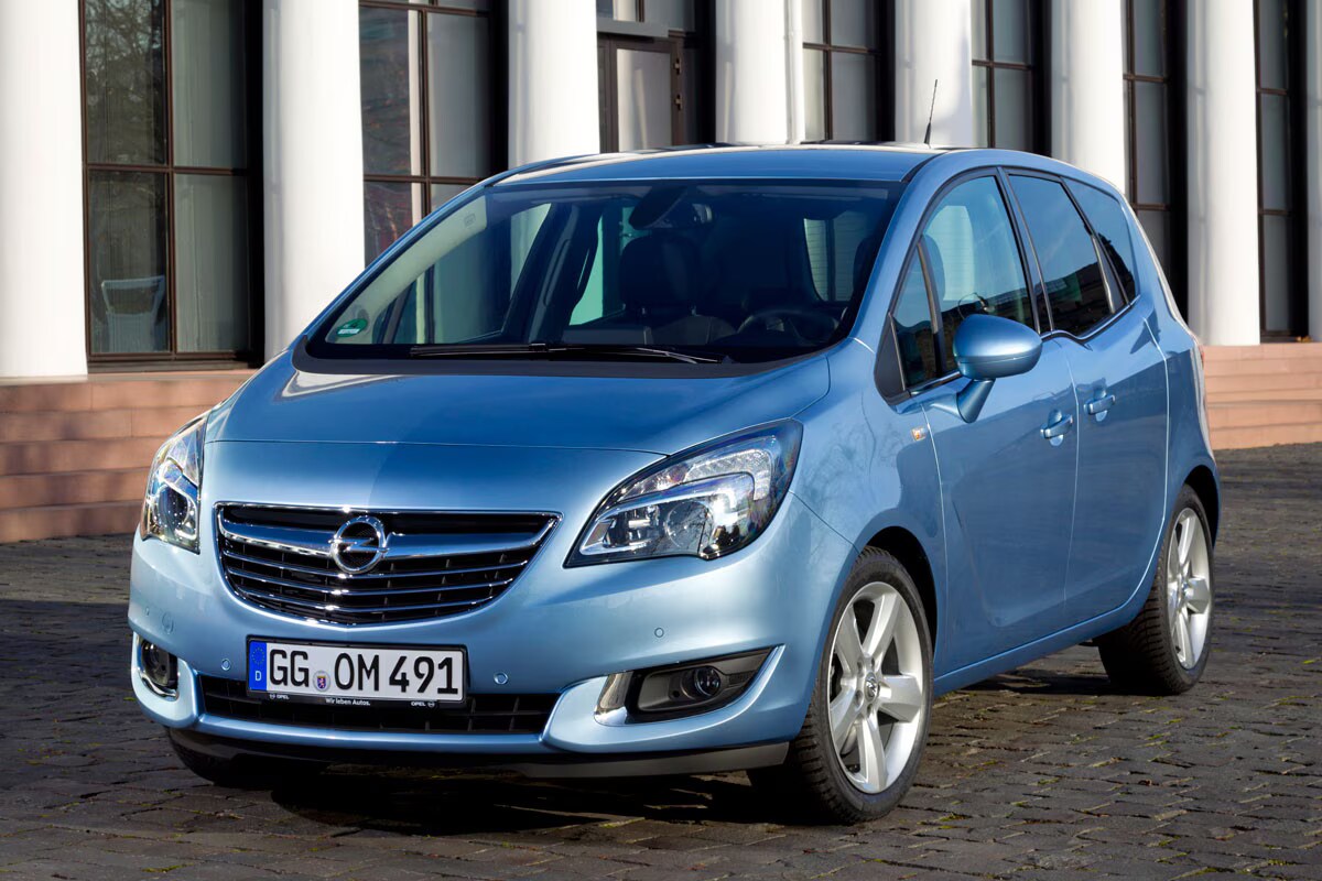 Afbeelding van Opel Meriva per generatie 2010-2017