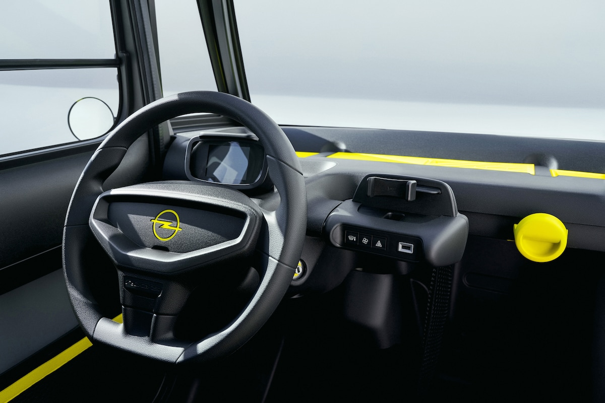 opel e-rocks interieur