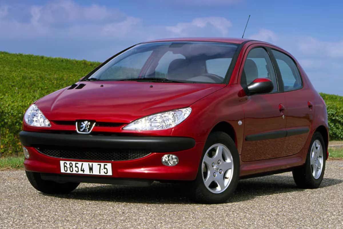 Afbeelding van Peugeot 206 per generatie 1998-2012