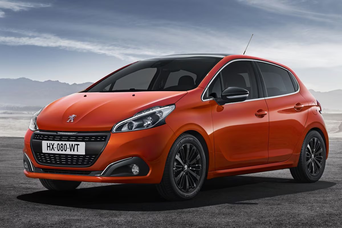 Afbeelding van Peugeot 208 per generatie 2012-2019