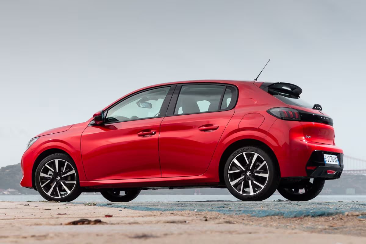 Afbeelding van Peugeot 208 per generatie 2019+