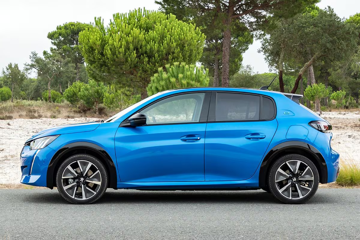 Afbeelding van Peugeot e-208 per generatie 2019+