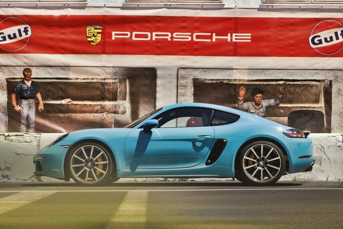Afbeelding van Porsche 718 Cayman per generatie 2016+