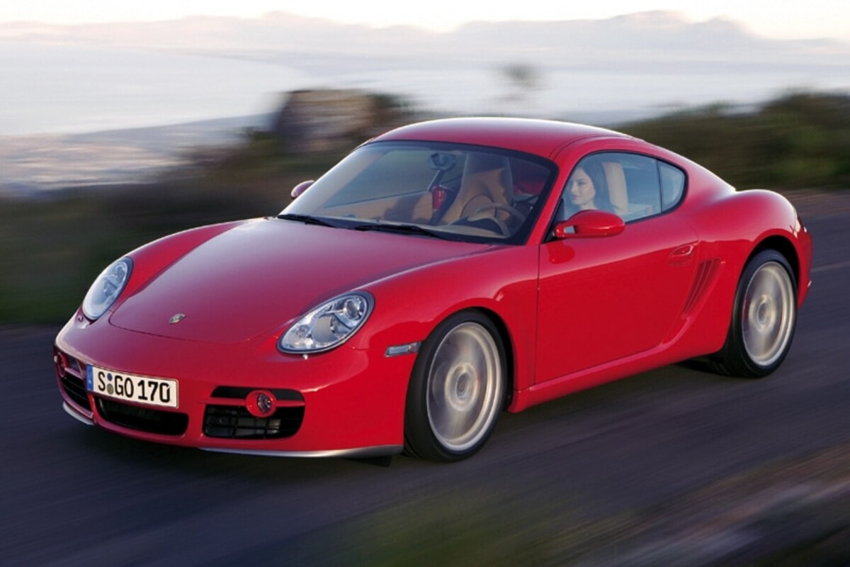 Afbeelding van Porsche Cayman per generatie 2005-2013