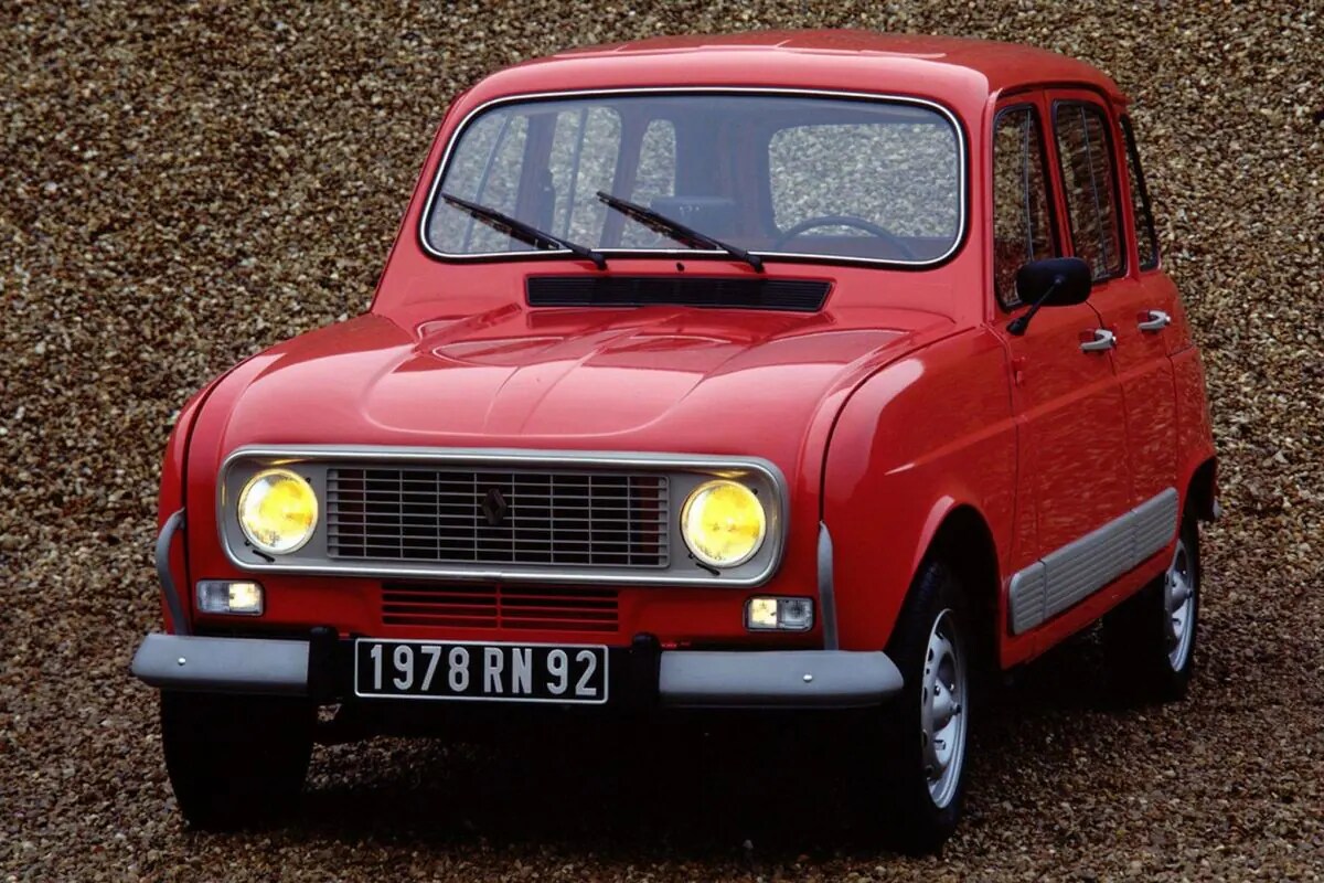 Afbeelding van Renault 4 per generatie 1961-1992