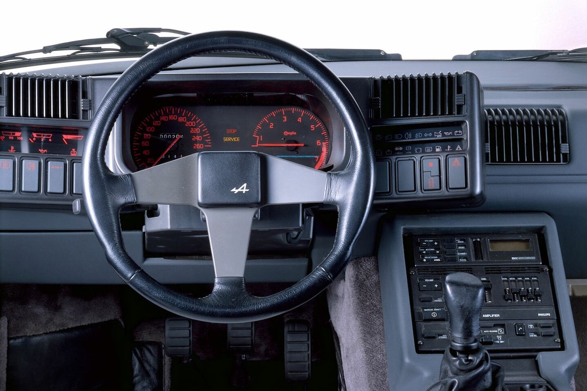 Renault Alpine Interieur