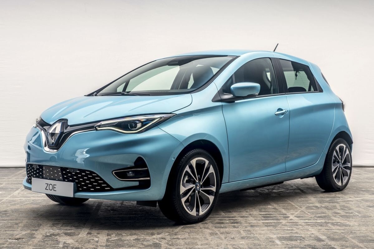 Afbeelding van Renault Zoe per generatie 2012+