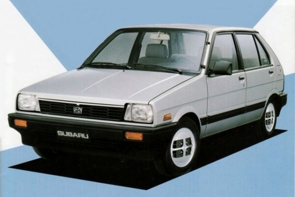 Afbeelding van Subaru Justy per generatie 1984-1996