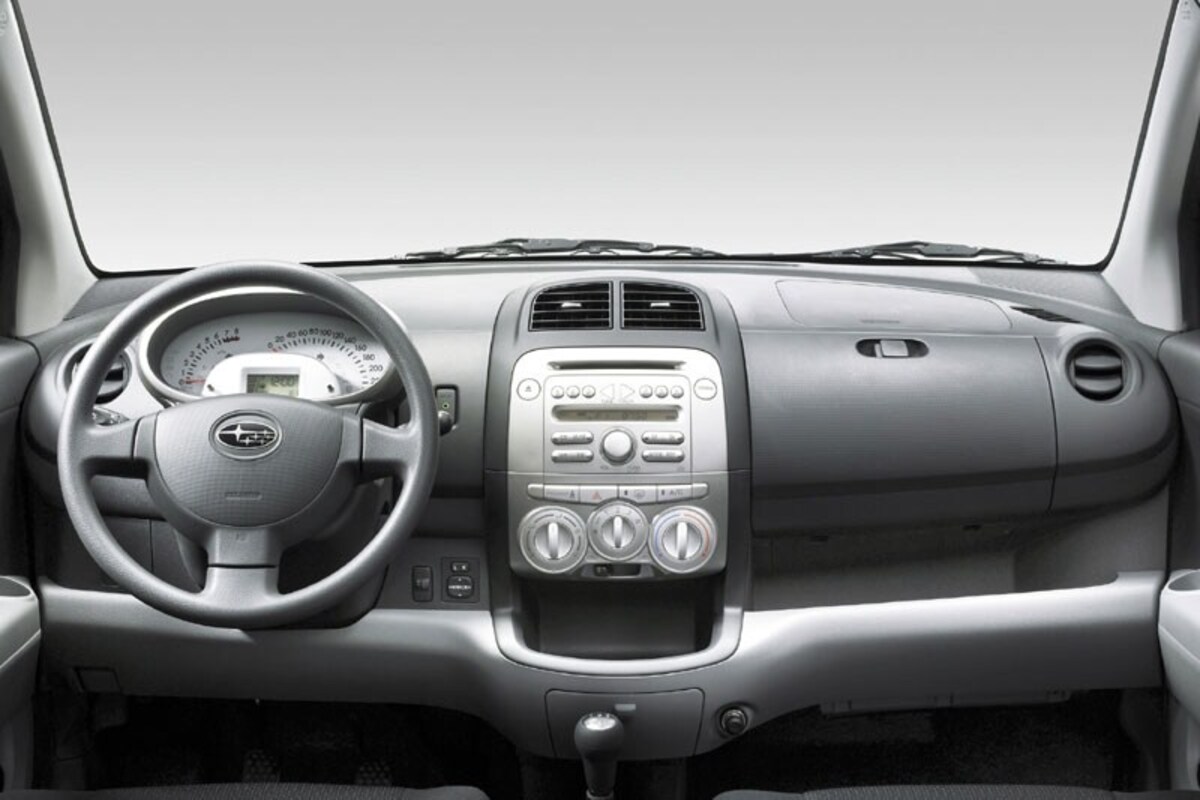 Subaru Justy Interieur