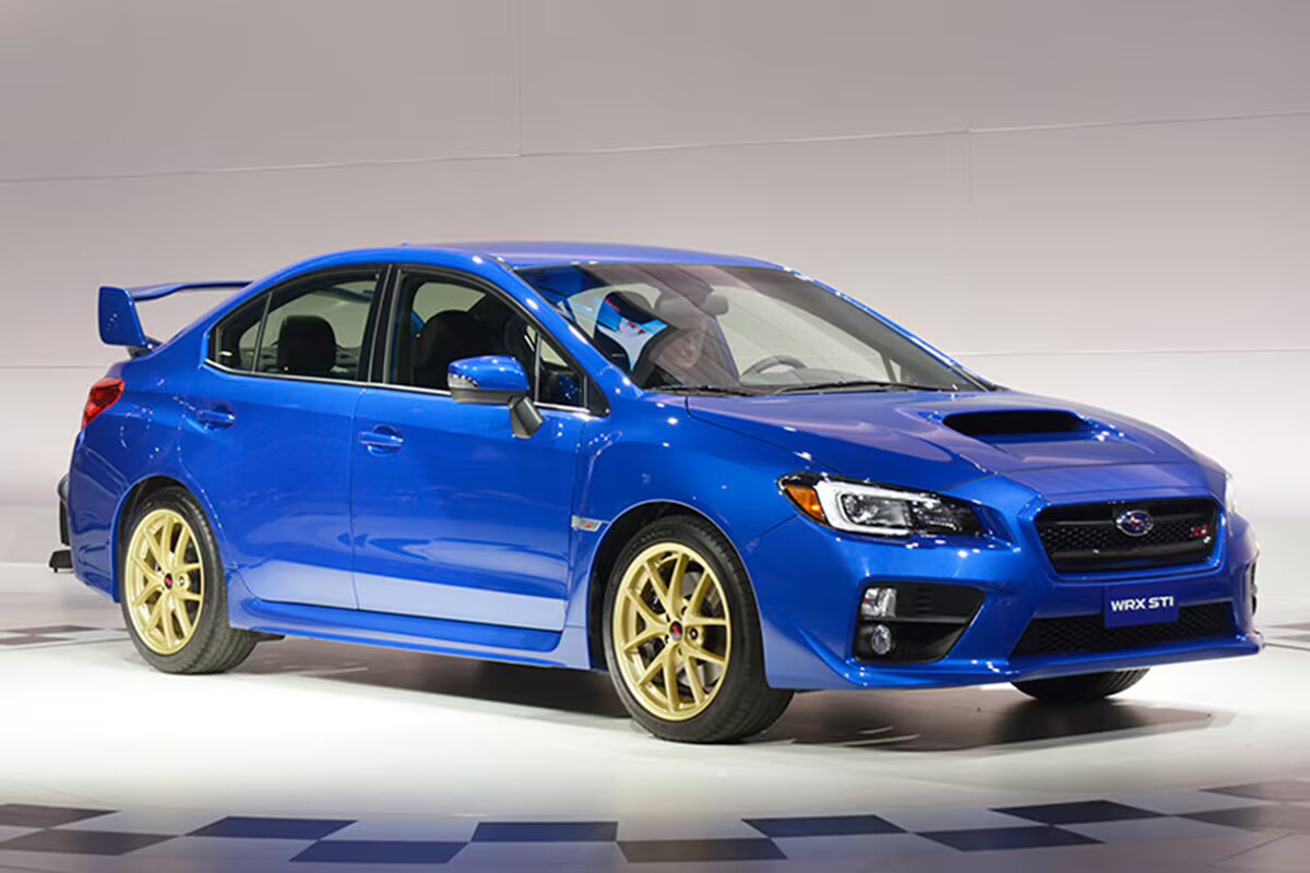 Afbeelding van Subaru WRX STI per generatie 2014-2021